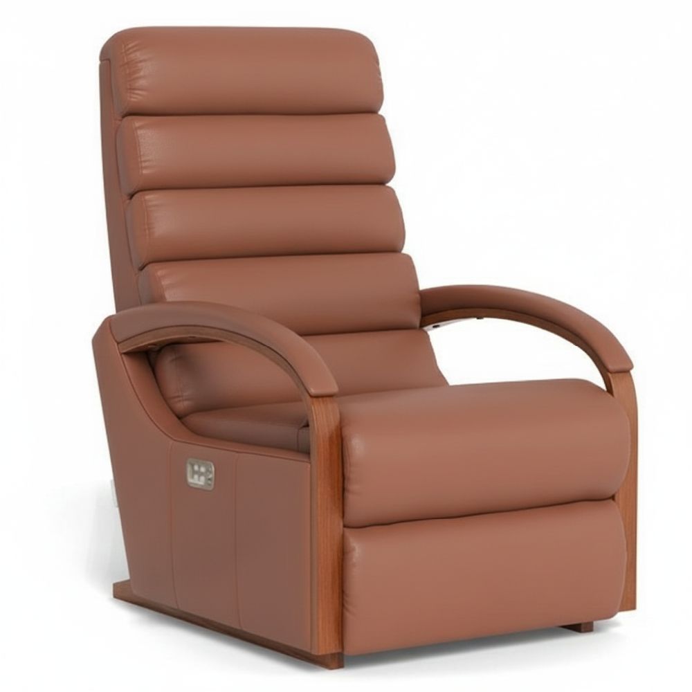 La - Z - Boy Anika Recliner - Mahogany Power XR