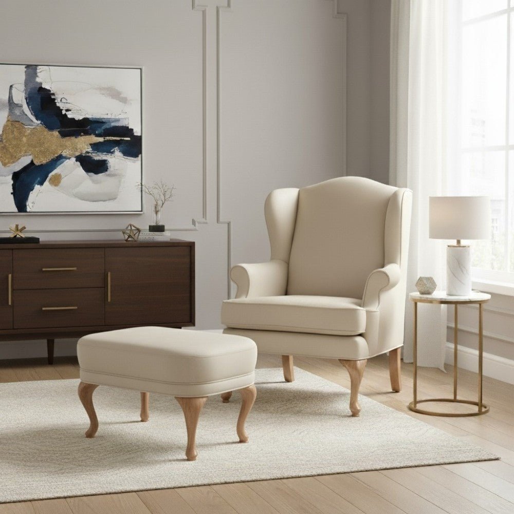 Moran Furniture Boston Wingback Accent Chair