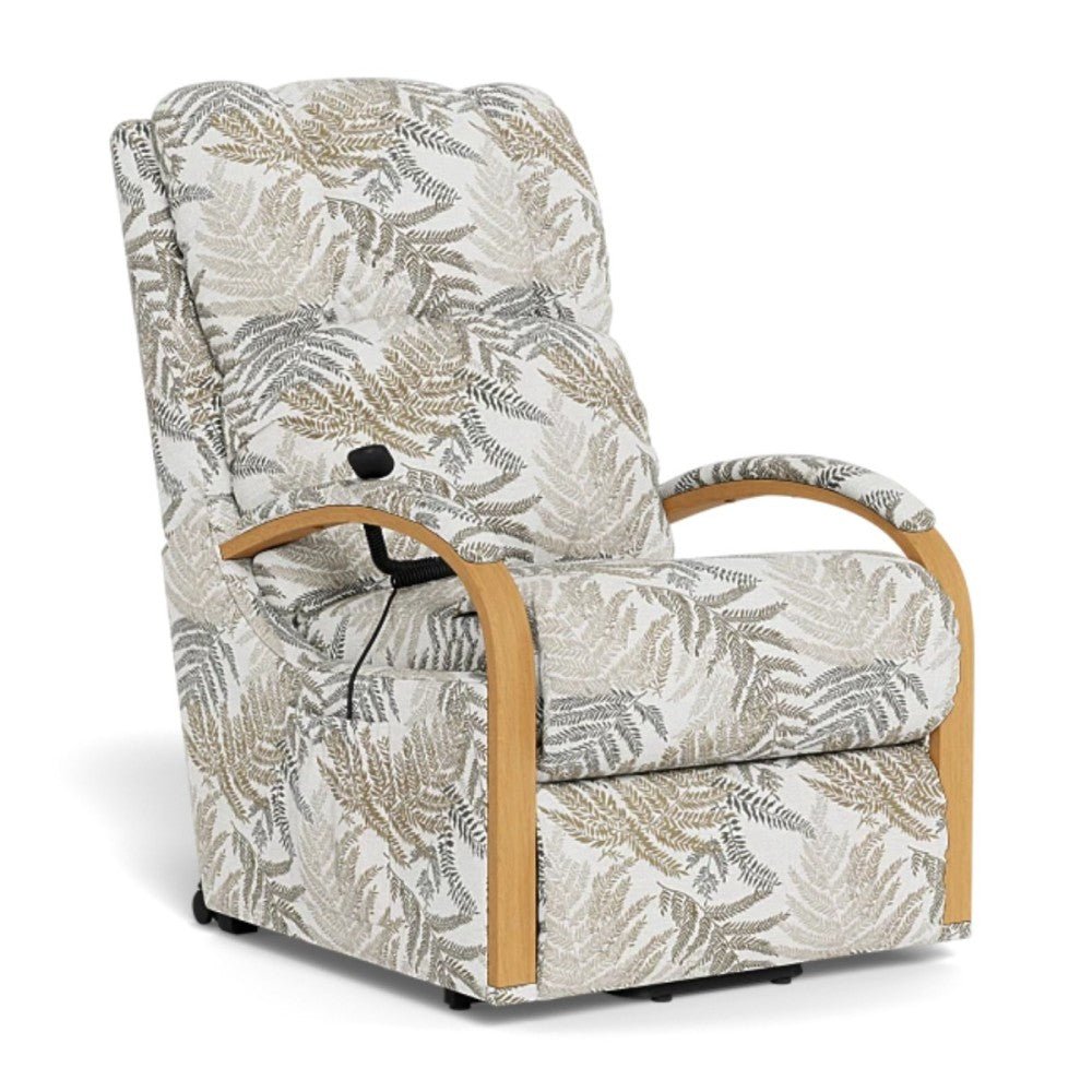 La - Z - Boy Harbortown Bronze Lift Chair - Oak