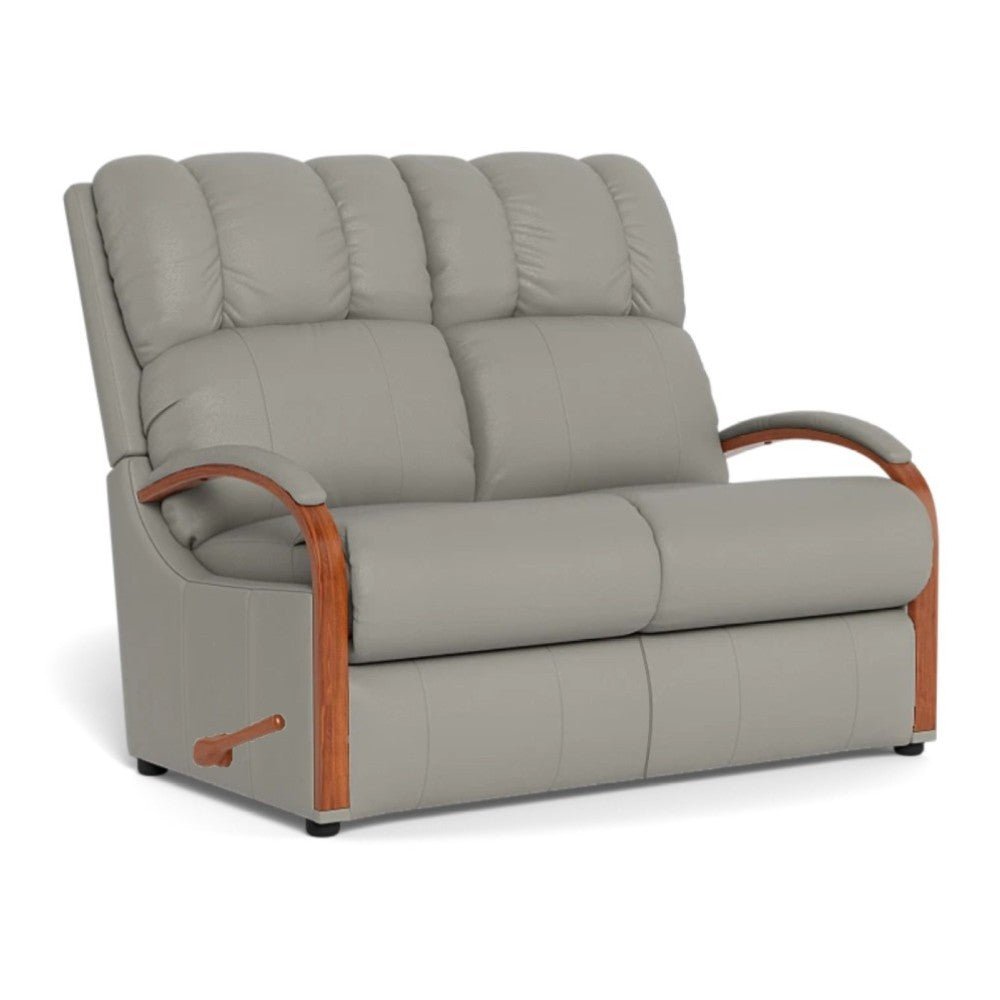 La - Z - Boy Harbortown Sofa - Mahogany Lever Glideaway