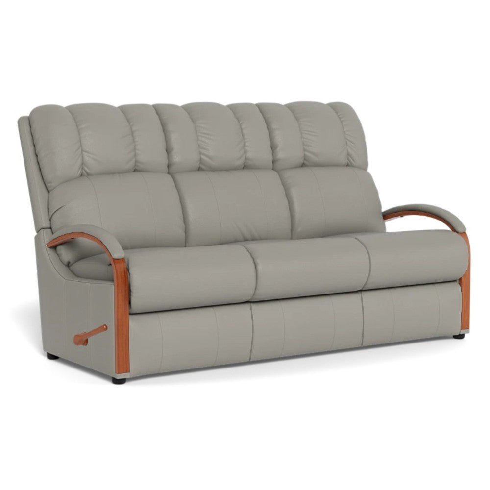 La - Z - Boy Harbortown Sofa - Mahogany Manual Recline