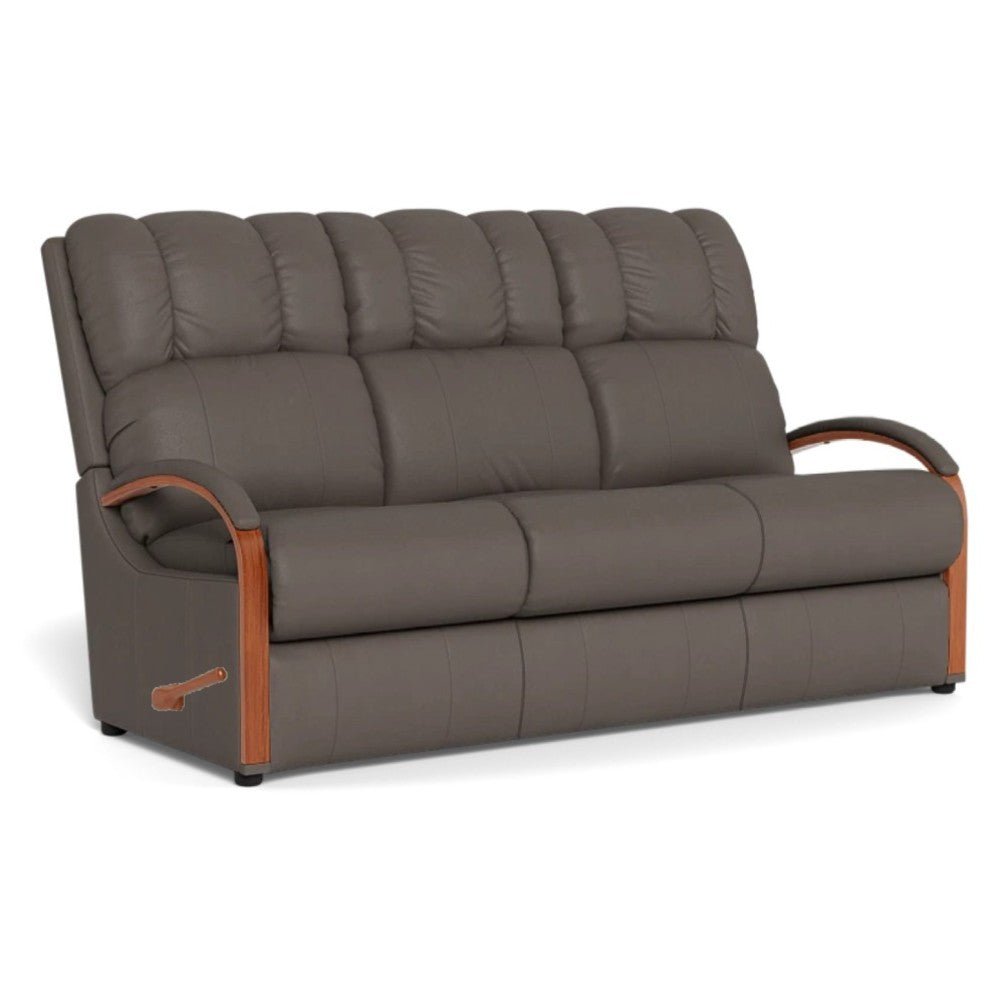 La - Z - Boy Harbortown Sofa - Mahogany Lever Glideaway