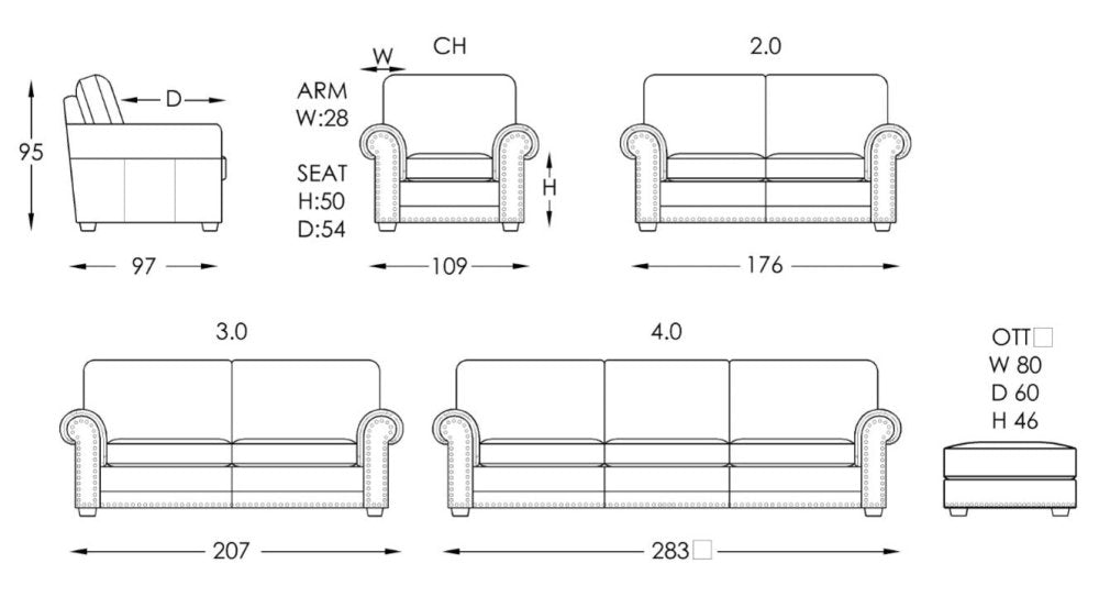Moran Furniture Marlin Sofa
