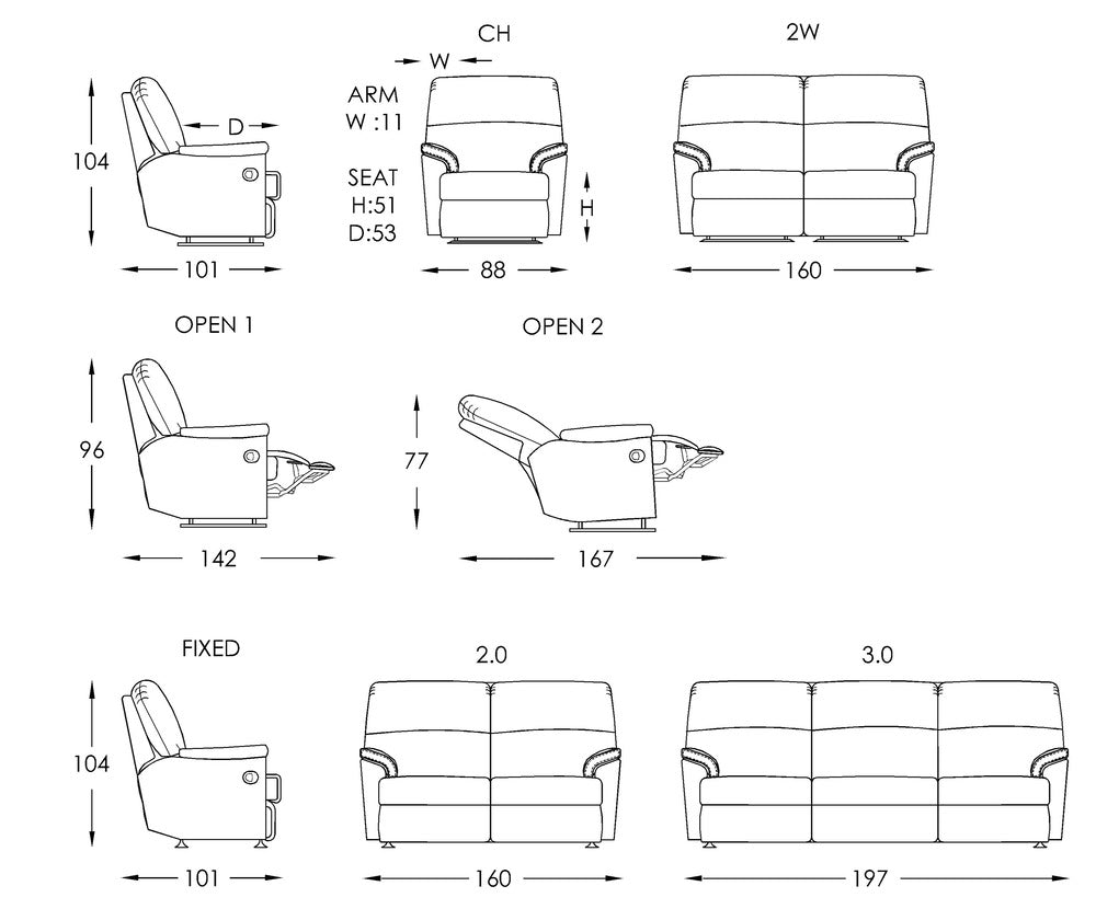 Moran Furniture Lomus Recliner