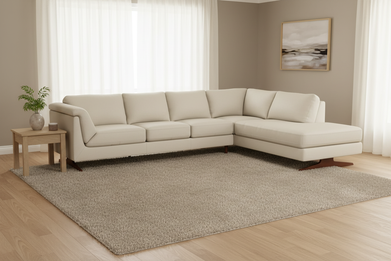 La-Z-Boy Nash Modular in Premium Oslo White - Clearance Item