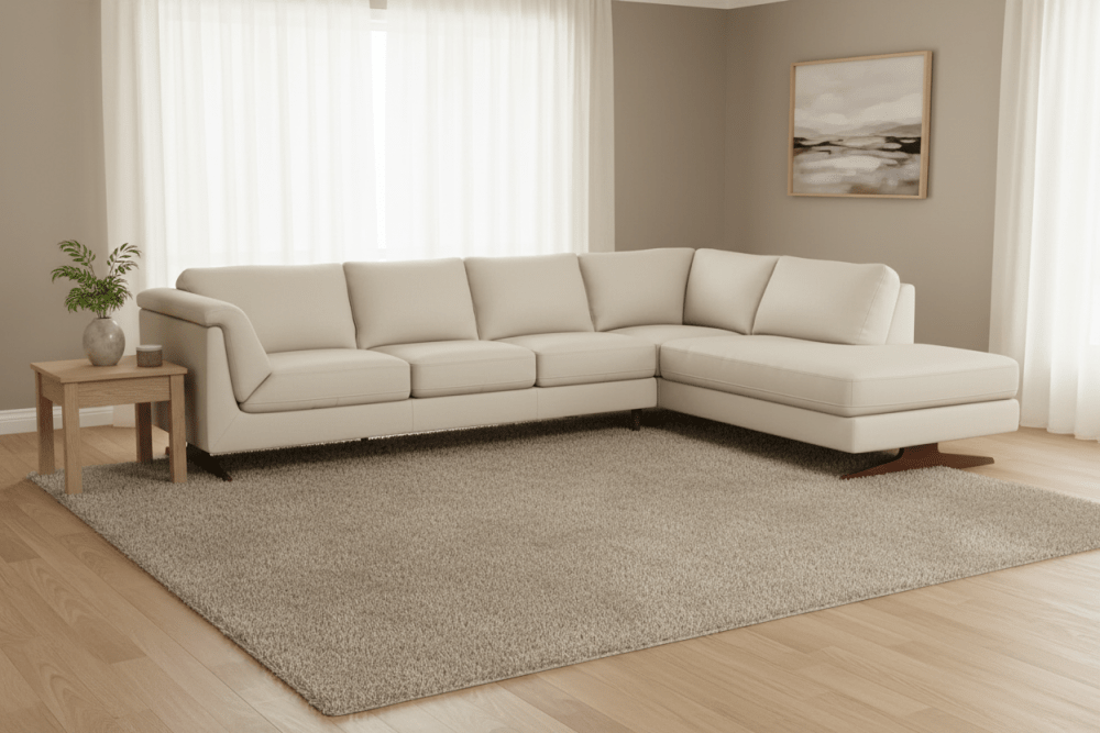 La-Z-Boy Nash Modular in Premium Oslo White - Clearance Item
