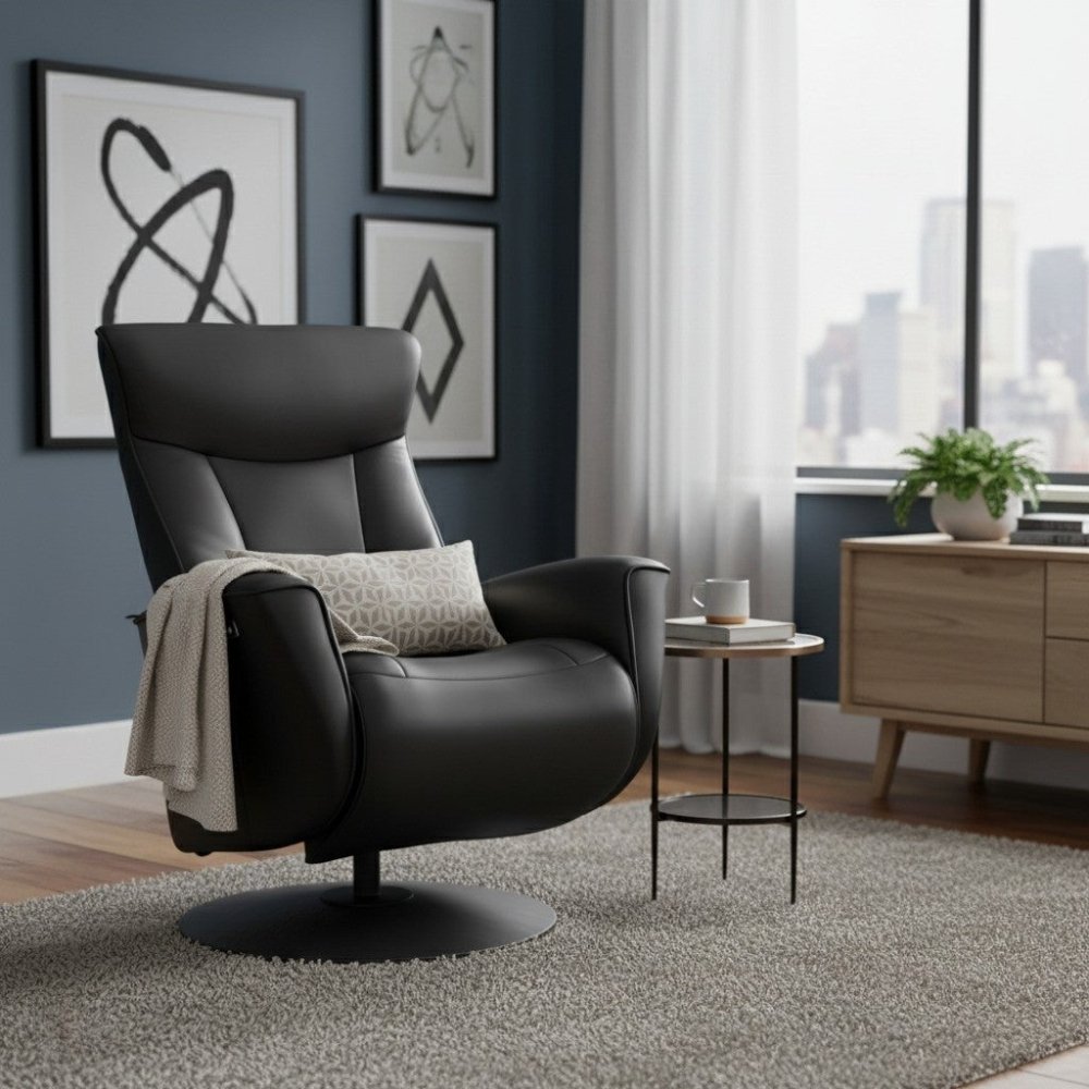 Moran Furniture Oskar Fjord Power Recliner