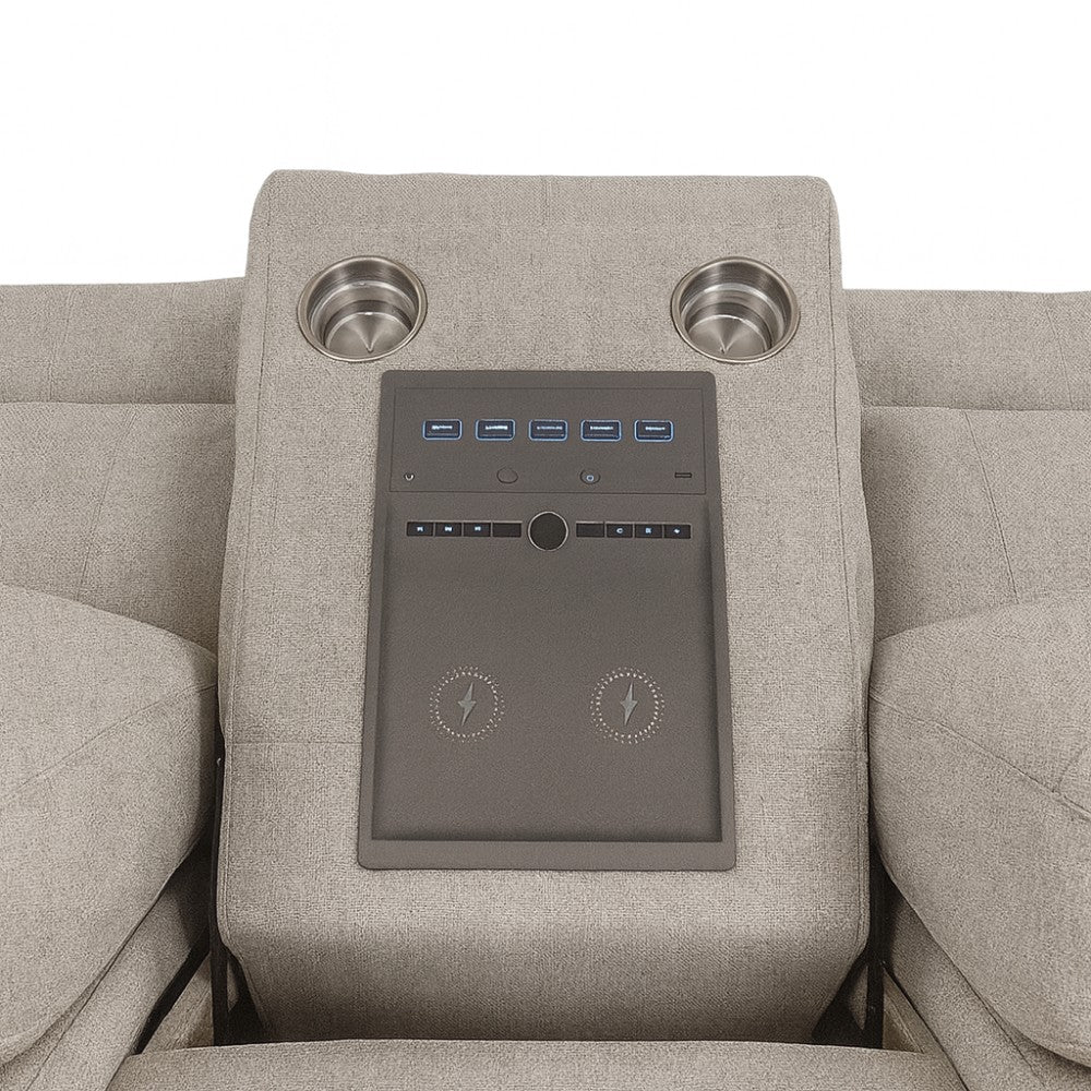 La - Z - Boy United All In One Home Theatre Sofa