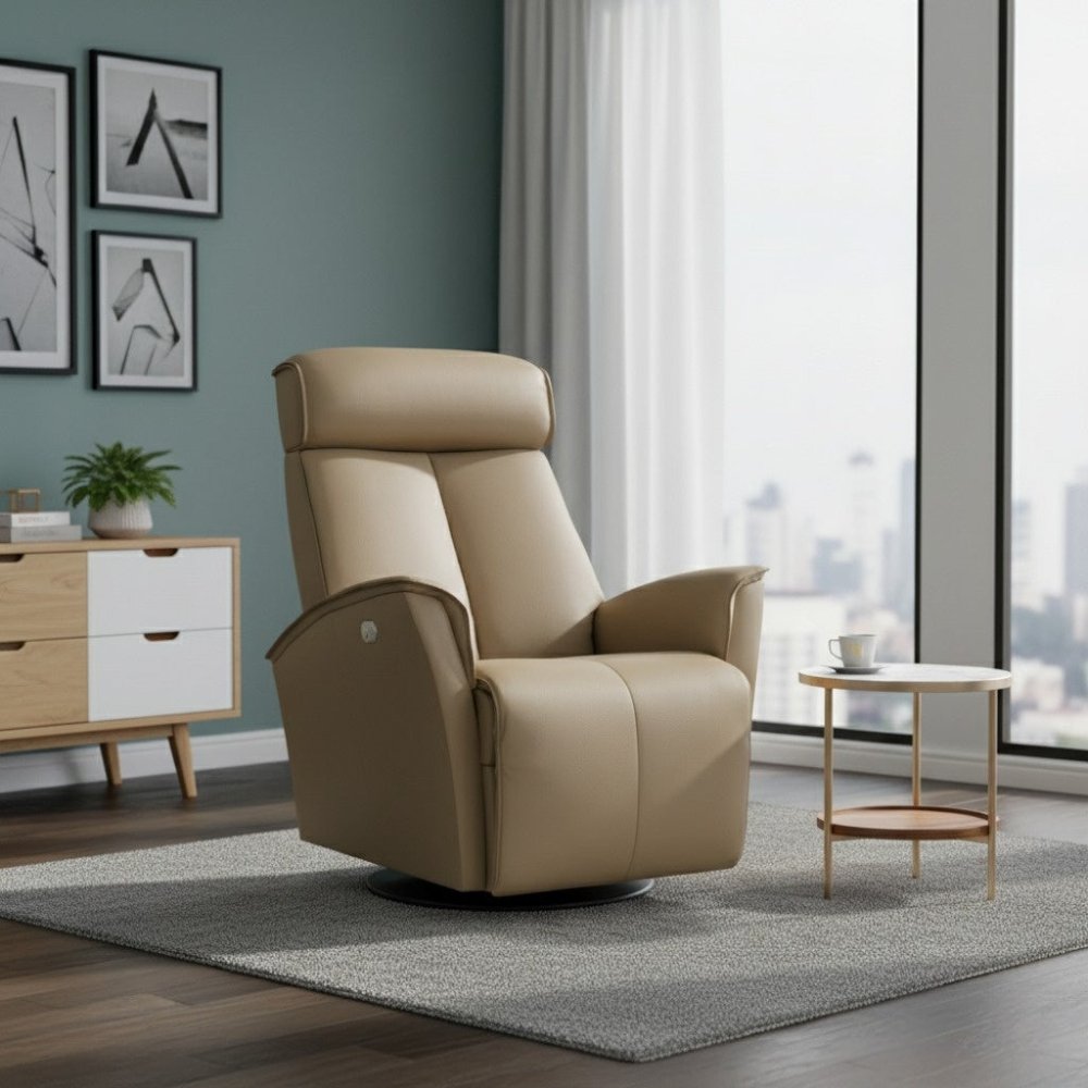 Moran Furniture Venice Fjord Power Recliner
