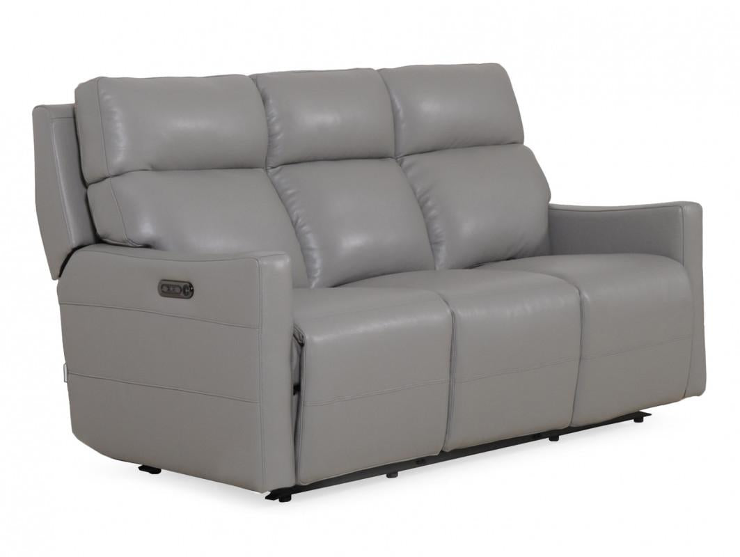 La-Z-Boy Ryan Sofa in Andros Azzurro Leather - Clearance Item
