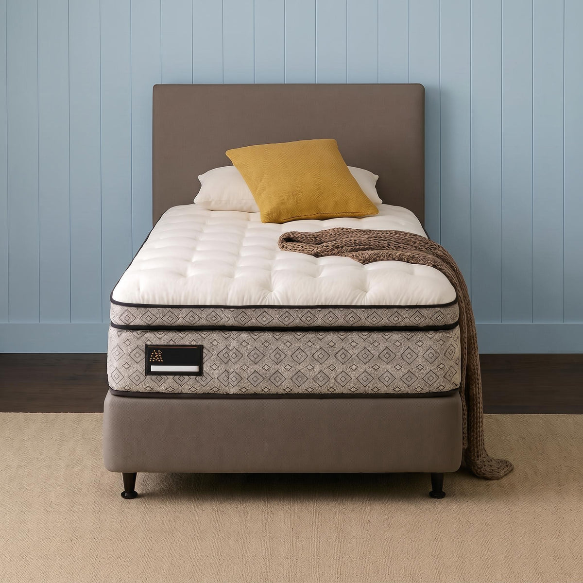 AH Beard Eversleep Baron King Single Mattress - Plush
