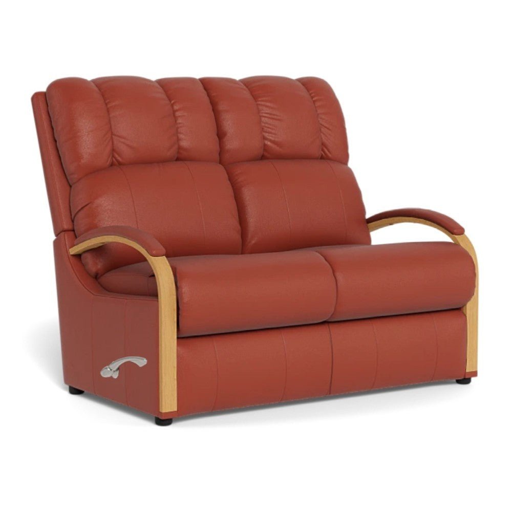 La - Z - Boy Harbortown Sofa - Oak Manual Recline