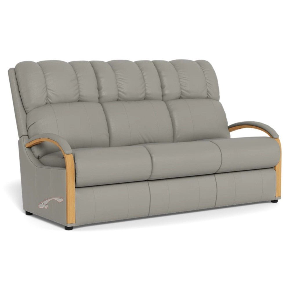 La - Z - Boy Harbortown Sofa - Oak Lever Glideaway