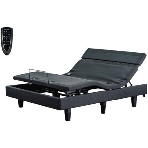 AH Beard Enrich Electric Adjustable King Single Base 3 Motor + Massage No Mattress