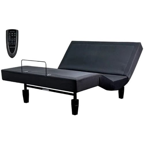 AH Beard Invigorate Electric Adjustable Long Single Base 2 Motor + Massage No Mattress
