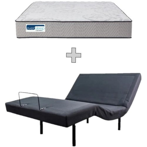 AH Beard Enliven Mark II Electric Adjustable Queen Base 2 Motor + Whitehaven Firm