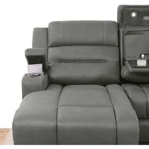 Furniture Zone Spielberg 3 Seat LHF Chaise Sofa - Aus-Furniture