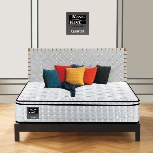 King Koil Quartet Medium Double Mattress - Aus-Furniture
