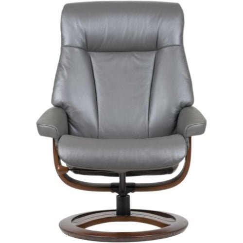 La - Z - Boy Atlanta Nordic Recliner PushBack + Man. Headrest Fabric from