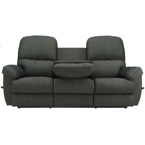 La - Z - Boy Clarkston Manual Recline Sofa Lever Glide Fabric from