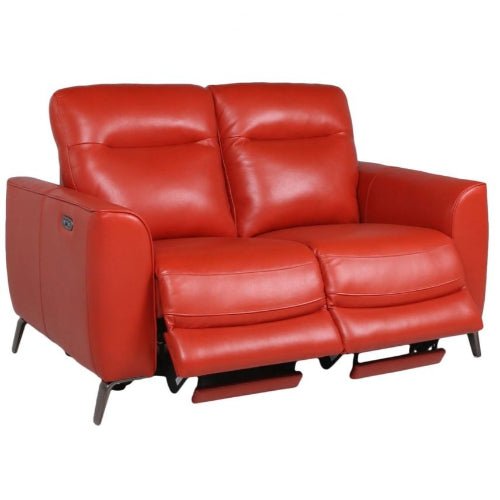 La - Z - Boy Colorado Power Recline Sofa Power Glide + Headrest Fabric from
