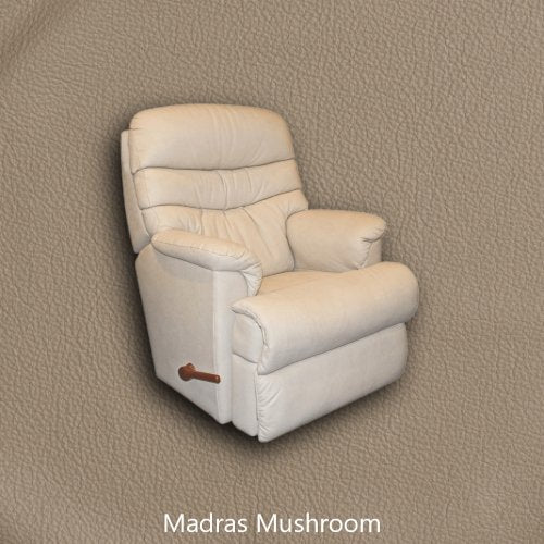 La-Z-Boy Cortland XL Recliner - Madras Mushroom Leather - Clearance Item - Aus-Furniture