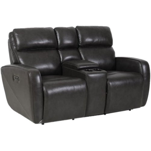 La - Z - Boy Dallas Power Recline Sofa Power Glide + Headrest Fabric from
