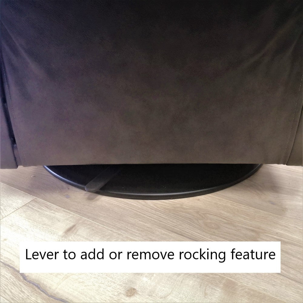 La - Z - Boy Finn Nordic Recliner Lever + Man. Headrest Fabric from