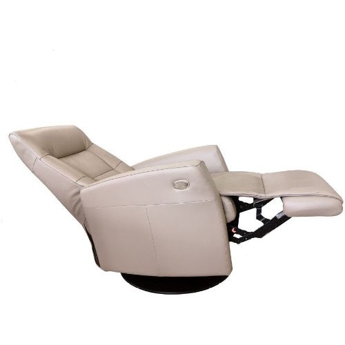 La - Z - Boy Finn Power Nordic Recliner Power + Man. Headrest Fabric from
