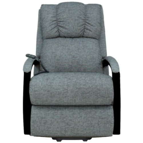 La - Z - Boy Harbortown Bronze Lift Chair - Black 2 Function Fabric from