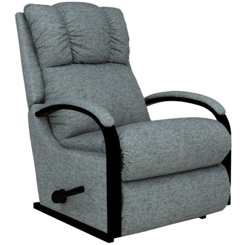 La - Z - Boy Harbortown Recliner - Black Lever Fabric from