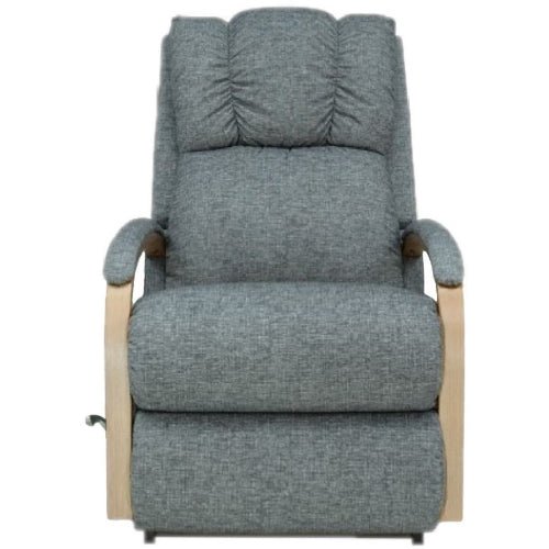 La - Z - Boy Harbortown Recliner - Oak Lever Fabric from