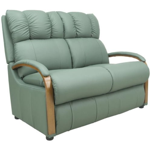 La - Z - Boy Harbortown Sofa - Mahogany No Recline Fabric from