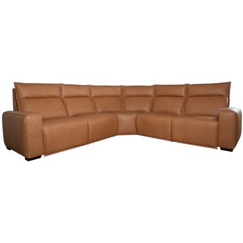 La - Z - Boy Hartford Power Recline Modular Power Glide + Headrest Fabric from