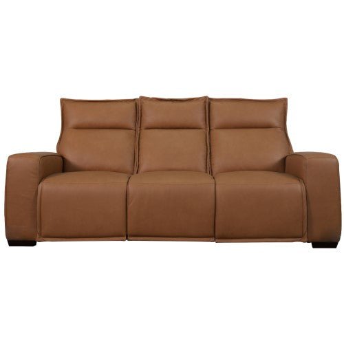 La - Z - Boy Hartford Power Recline Sofa Power Glide + Headrest Fabric from