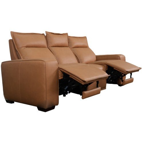 La - Z - Boy Hartford Power Recline Sofa Power Glide + Headrest Fabric from