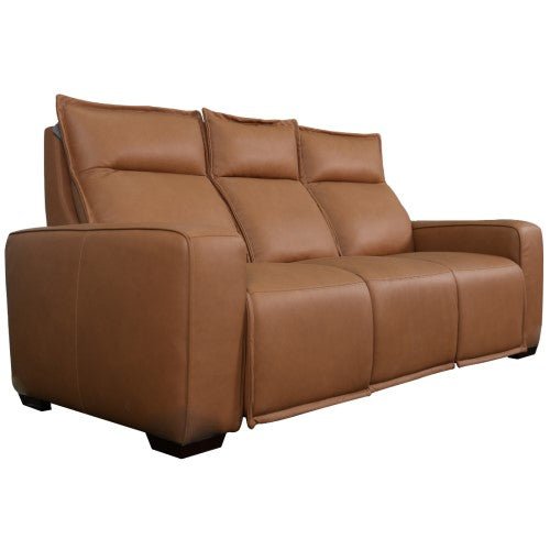 La - Z - Boy Hartford Power Recline Sofa Power Glide + Headrest Fabric from