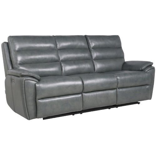 La - Z - Boy Neilson Power Recline Sofa Power Glide + Headrest Fabric from