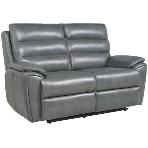 La - Z - Boy Neilson Power Recline Sofa Power Glide + Headrest Fabric from