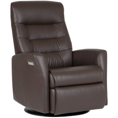 La - Z - Boy Nova Power Nordic Recliner Power + Man. Headrest Fabric from