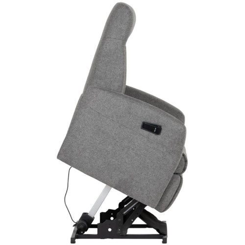 La - Z - Boy Oslo Large Lift Chair 2 Function + Man Headrest Fabric from