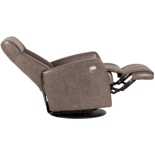La - Z - Boy Oslo Large Power Nordic Recliner Power + Man. Headrest Fabric from