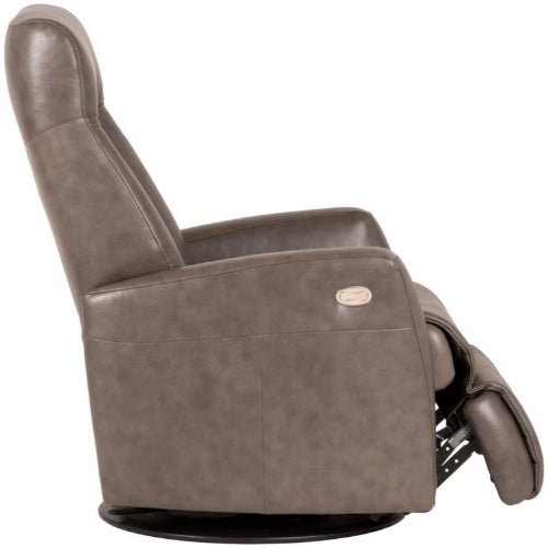 La - Z - Boy Oslo Power Nordic Recliner Power + Man. Headrest Fabric from