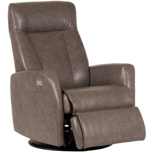 La - Z - Boy Oslo Power Nordic Recliner Power + Man. Headrest Fabric from