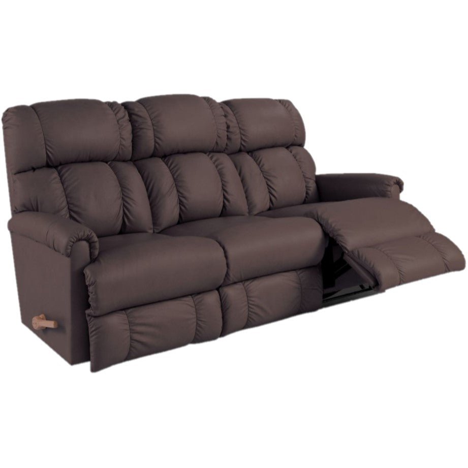 La - Z - Boy Pinnacle Manual Recline Sofa Lever Glide Fabric from