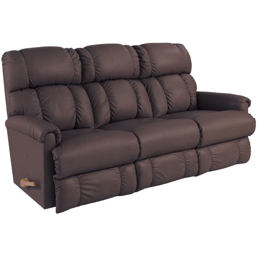 La - Z - Boy Pinnacle Manual Recline Sofa Lever Glide Fabric from