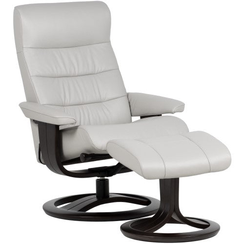 La - Z - Boy Tampa Large Nordic Recliner PushBack + Man. Headrest Fabric from