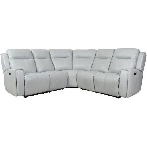 La - Z - Boy United Power Recline Modular Power Glide + Headrest Fabric from