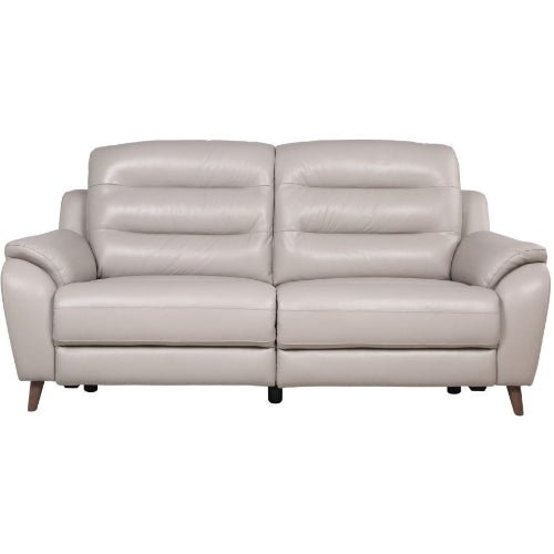 La - Z - Boy Vermont Power Recline Sofa Power Glide + Headrest Fabric from