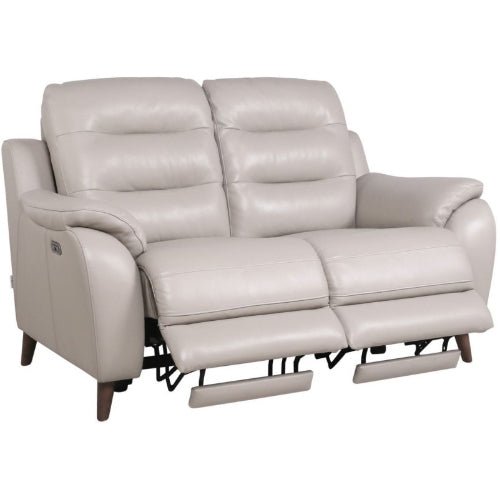 La - Z - Boy Vermont Power Recline Sofa Power Glide + Headrest Fabric from